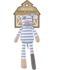 Doudou Peluche Organic Farm Buddies™ Cochon Pirate Apple Park™- Doudou Bio -Peluche Jouets Magasin apple park doudou peluche organic farm buddies cochon pirate doudou bio 2