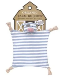 Apple Park™ Doudou Plat Mouchoir Organic Farm Buddies™ Cochon Pirate - Doudou Bio -Peluche Jouets Magasin apple park doudou plat mouchoir organic farm buddies cochon pirate doudou bio 2