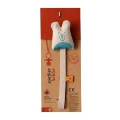 Attache Sucette à Clipser Coton Ours Bleu APunt Barcelona® - Accessoire Bébé écolo -Peluche Jouets Magasin attache sucette a clipser coton ours bleu apunt barcelona accessoire bebe ecolo 2
