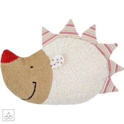 Doudou Bouillotte Sèche Noyau De Cerise Efie Hérisson Nature 28 Cm Coton Bio Organic - Jouet Bio Naturel Efie
