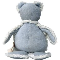 Charlie Bears Doudou Plat Ours Bodo Bleu - Doudou Coton Bio -Peluche Jouets Magasin charlie bears doudou plat ours bodo bleu doudou coton bio 2