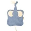 Doudou Attache Sucette Keptin-Jr Coton Bio Elly Bleu 26 Cm - Doudou Bio