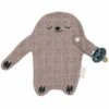 Doudou Attache-sucette Paresseux Gris TerreFabelab® Coton Bio GOTS- Doudou Bio Scandinave -Peluche Jouets Magasin doudou attache sucette paresseux gris terre fabelab coton bio gots doudou bio scandinave