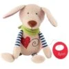Doudou Boîte à Musique Chien Heureux Sigikid® - Doudou Bio Kba -Peluche Jouets Magasin doudou boite a musique chien heureux sigikid doudou bio kba
