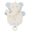 Doudou Boite à Musique éléphant Bleu Coton Hypoallergenique27 Cm - Doudou Efie -Peluche Jouets Magasin doudou boite a musique elephant bleu coton hypoallergenique doudou efie