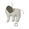 Doudou Boite à Musique éléphant Coton Organic Bio Elephant Blanc 16 Cm - Doudou Bio Naturel Efie -Peluche Jouets Magasin doudou boite a musique elephant coton organic bio elephant blanc 16 cm doudou bio naturel efie