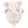 Doudou Boite à Musique éléphant Rose Coton Hypoallergenique27 Cm - Doudou Efie