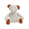 Doudou Coton Organic Bio Ours Orange & Blanc 34 Cm - Doudou Bio Naturel Efie