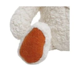 Doudou Coton Organic Bio Ours Orange & Blanc 34 Cm - Doudou Bio Naturel Efie -Peluche Jouets Magasin doudou coton organic bio ours orange blanc 34 cm doudou bio naturel efie 2