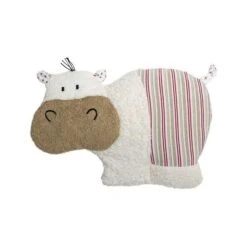 Doudou Efie® Plat Hippopotame 32 Cm Coton Organic - Doudou Bio Naturel Efie