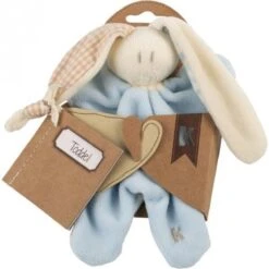 Doudou Hochet Coton Bio Keptin-jrLittle Toddel Bleu Ciel - Doudou Ecologique -Peluche Jouets Magasin doudou hochet coton bio keptin jr little toddel bleu ciel doudou ecologique 2
