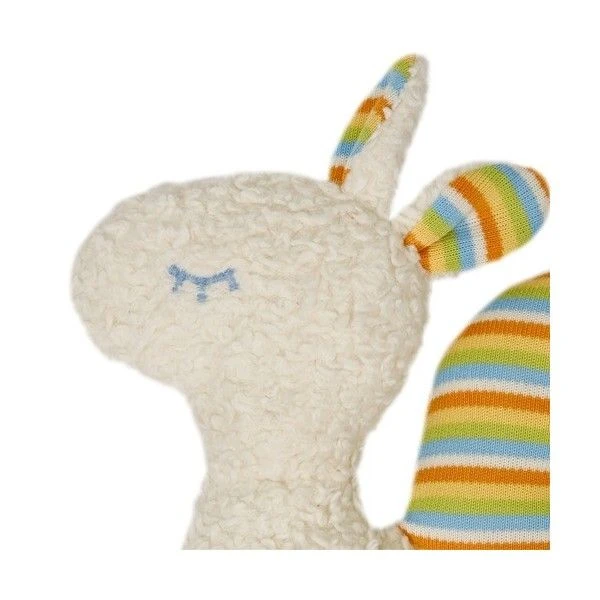 Doudou Hochet Efie® Écureuil Coloré 21 Cm Coton Bio Naturel - Doudou Bio Naturel Efie 4 Doudou Hochet Efie® Écureuil Coloré 21 Cm Coton Bio Naturel - Doudou Bio Naturel Efie – Image 2