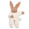Doudou Hochet Nanchen® Natur Lapin Hoppel Coton Bio Eponge (Kba) Brun Ecru 18cm- Hochet Bio -Peluche Jouets Magasin doudou hochet nanchen natur lapin hoppel coton bio eponge brun ecru hochet bio
