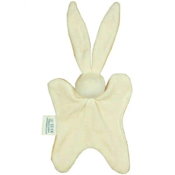 Doudou Keptin-jr Little Rabby Jaune 16 Cm Coton Bio - Doudou Ecologique 4 Doudou Keptin-jr Little Rabby Jaune 16 Cm Coton Bio - Doudou Ecologique – Image 2