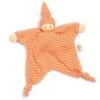 Doudou Mouchoir & Noeuds Nanchen® Natur Poupon Coton Bio Jersey 21cm Orangés - Jouets Bio -Peluche Jouets Magasin doudou mouchoir noeuds nanchen natur poupon coton bio jersey oranges jouets bio