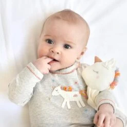 Doudou Mousseline De Coton Bio Licorne Albetta® 35cm - Lange Doudou 9 Doudou Mousseline De Coton Bio Licorne Albetta® 35cm - Lange Doudou -Peluche Jouets Magasin doudou mousseline de coton bio licorne albetta lange doudou 2