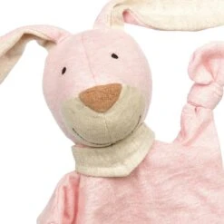 Doudou Naissance Petit Lapin Rose Plat à Nœuds Jersey De Coton Bio Sigikid® 19 Cm - Doudou Bébé -Peluche Jouets Magasin doudou naissance petit elephant plat a noeuds jersey de coton bio sigikid 19 cm doudou bebe 8