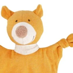 Doudou Naissance Petit Ours Plat à Nœuds Jersey De Coton Bio Jaune Ocre Sigikid® 19 Cm - Doudou Bébé -Peluche Jouets Magasin doudou naissance petit ours plat a noeuds jersey de coton bio jaune ocre sigikid 19 cm doudou bebe 2