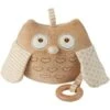 Peluche Boite à Musique Avec Anneau De Dentition EverEarth® Hibou Ecolo - Peluche Bio 1 Peluche Boite à Musique Avec Anneau De Dentition EverEarth® Hibou Ecolo - Peluche Bio -Peluche Jouets Magasin doudou peluche avec anneau de dentition everearth hibou ecolo peluche bio