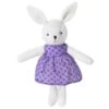 Doudou Peluche Bio Lapine Blanche 26cm Apple Park™ -Jouets Bio Apple Park™ -Peluche Jouets Magasin doudou peluche bio lapine blanche 26cm apple park jouets bio apple park