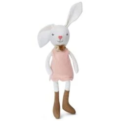 Doudou Peluche Bio Lapine Charlotte 42cm Apple Park™-Jouets Bio Apple Park™ -Peluche Jouets Magasin doudou peluche bio lapine charlotte 42cm apple park jouets bio apple park 2
