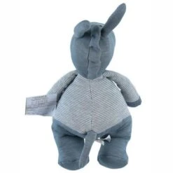 Doudou Peluche Coton Bio Âne Paco Bleu 32cm Noukie's® - Bébé Bio -Peluche Jouets Magasin doudou peluche coton bio ane paco bleu 32cm noukie s bebe bio 2