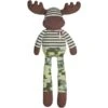 Doudou Peluche Coton Bio Organic Farm Buddies™ Élan 'Général Moose'- Doudou Bio -Peluche Jouets Magasin doudou peluche coton bio organic farm buddies elan general moose doudou bio