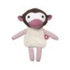 Doudou Peluche Coton Bio Singe Rose Franck & Fischer - Peluche Coton Bio -Peluche Jouets Magasin doudou peluche coton bio singe rose franck fischer peluche coton bio