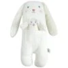 Doudou Peluche éponge De Coton Bio Lapin Et Lapinou 27cm Albetta® - Doudou Rondelets -Peluche Jouets Magasin doudou peluche eponge de coton bio lapin et lapinou albetta doudou rondelets