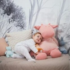 Doudou Peluche Musicale Coton Bio Nouky Menthe Noukie's® - Bébé Bio -Peluche Jouets Magasin doudou peluche musicale coton bio nouky menthe noukie s bebe bio 6