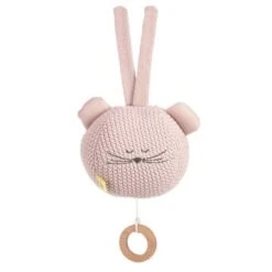 LÄSSIG Doudou Peluche Musicale Tricotée Little Chums Souris Lässig® Coton Bio Gots - Doudous Et Hochets Bio -Peluche Jouets Magasin doudou peluche musicale tricotee little chums souris laessig coton bio gots doudous et hochets bio 3
