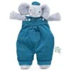 Doudou Peluche Plat Coton Bio Alvin L'éléphant 24 Cm Meiya & Alvin® - Jouet Bio -Peluche Jouets Magasin doudou peluche plat coton bio alvin l elephant meiya alvin jouet bio