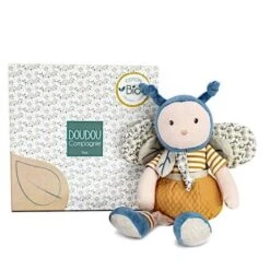 Doudou Peluche Pollen L'abeille 30cm Coton Bio Doudou Et Compagnie® - Doudou Bio Français -Peluche Jouets Magasin doudou peluche pollen l abeille 30cm coton bio doudou et compagnie doudou bio francais 6