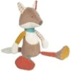 Doudou Peluche Renard Rayés 40cm Green Sigikid® - Peluche Bio -Peluche Jouets Magasin doudou peluche renard rayes 40cm green sigikid peluche bio