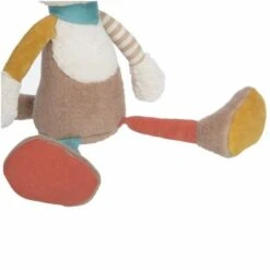 Doudou Peluche Renard Rayés 40cm Green Sigikid® - Peluche Bio -Peluche Jouets Magasin doudou peluche renard rayes 40cm green sigikid peluche bio 2