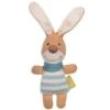 Peluche Hochet Sigikid® Lapin Pantin Green 16 Cm - Peluche Lapin -Peluche Jouets Magasin doudou peluche sigikid lapin pantin tricote green 16 cm peluche lapin