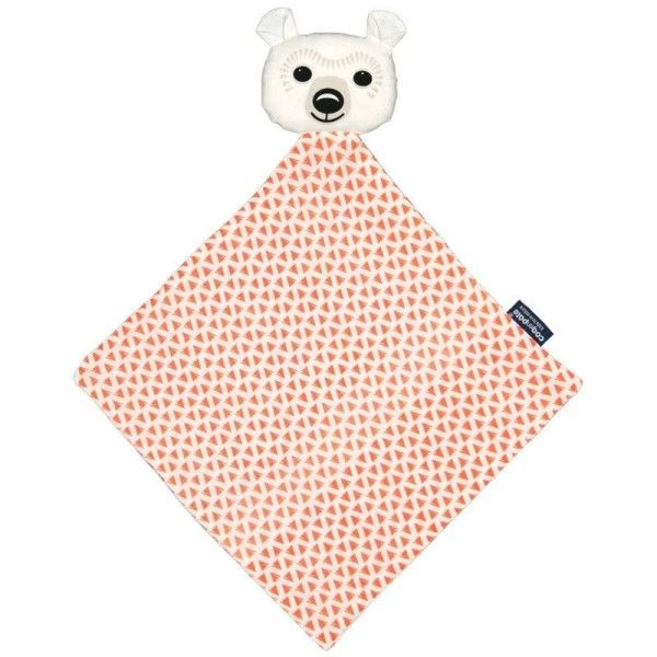 Doudou Plat 28cm Coton Bio Ours Polaire Coq En Pâte® - Doudou Coton Bio 3 Doudou Plat 28cm Coton Bio Ours Polaire Coq En Pâte® - Doudou Coton Bio