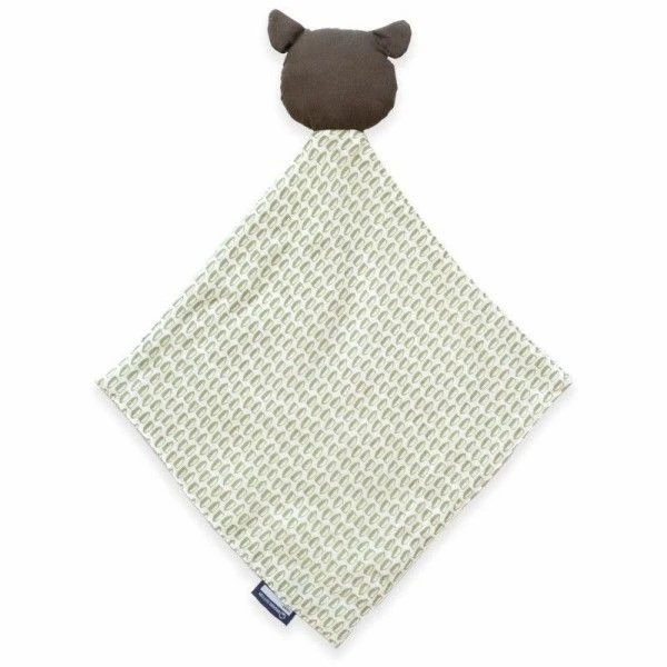 Doudou Plat 28cm Coton Bio Rhinocéros Coq En Pâte® - Doudou Coton Bio 4 Doudou Plat 28cm Coton Bio Rhinocéros Coq En Pâte® - Doudou Coton Bio – Image 2