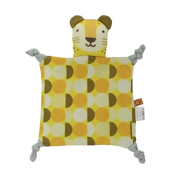 Doudou Plat à Nœuds Coton Naturel Oeko Tex Léopard APunt Barcelona®- Doudou Bébé 4 Doudou Plat à Nœuds Coton Naturel Oeko Tex Léopard APunt Barcelona®- Doudou Bébé – Image 2
