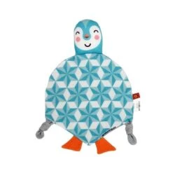 Doudou Plat à Nœuds Coton Naturel Oeko Tex Pingouin APunt Barcelona® - Doudou Bébé -Peluche Jouets Magasin doudou plat a noeuds coton naturel oeko tex pingouin apunt barcelona doudou bebe 1