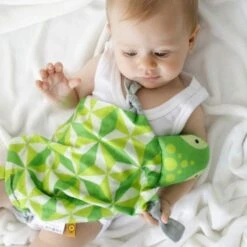 Doudou Plat à Nœuds Coton Naturel Oeko Tex Tortue APunt Barcelona®- Doudou Bébé -Peluche Jouets Magasin doudou plat a noeuds coton naturel oeko tex tortue apunt barcelona doudou bebe 2