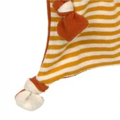 Doudou Plat à Nœuds Renard Tricoté Coton Sigikid®24 Cm - Doudou Plat Coton Naturel -Peluche Jouets Magasin doudou plat a noeuds renard tricote coton sigikid 24 cm doudou plat coton naturel 2