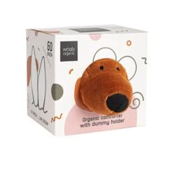 Doudou Plat Attache Sucette Ours Caramel Wooly Organic® Coton Bio 25 Cm - Doudou Bio GOTS -Peluche Jouets Magasin doudou plat attache sucette ours caramel wooly organic coton bio 25 cm doudou bio gots 2