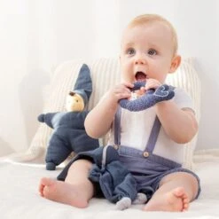 Doudou Plat Bébé Hoppa® Lutin Sisco Gris 24cm Coton Bio - Doudou Bébé -Peluche Jouets Magasin doudou plat bebe hoppa lutin sisco gris 24cm coton bio doudou bebe 2