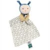 Doudou Plat Bébé L'abeille Bleu 20cm Coton Bio Doudou Et Compagnie® - Doudou Bio Français -Peluche Jouets Magasin doudou plat bebe l abeille bleu 20cm coton bio doudou et compagnie doudou bio francais