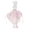 Doudou Plat Caoutchouc Naturel & Coton Havah La Lapine 28cm Meiya & Alvin® - Jouet Bio