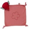 Doudou Plat Carré Franck & Fischer Eléphant Rose Mimi - Doudou Coton Bio Gots -Peluche Jouets Magasin doudou plat carre franck fischer elephant rose mimi doudou coton bio gots