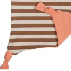 Doudou Plat Carré Hochet Apple Park™ Castor Biber Coton Bio 30 Cm- Organic Farm Buddies™ -Peluche Jouets Magasin doudou plat carre hochet apple park castor coton bio 2