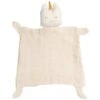 Doudou Plat Carré Licorne Blanche & MielFabelab® Coton Bio GOTS- Doudou Bio Scandinave -Peluche Jouets Magasin doudou plat carre licorne blanche miel fabelab coton bio gots doudou bio scandinave