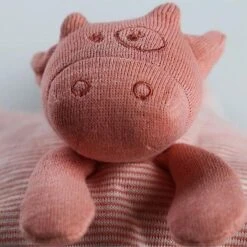 Doudou Plat Carré Mouchoir Coton Bio Lola Rose Noukie's® - Bébé Bio -Peluche Jouets Magasin doudou plat carre mouchoir coton bio lola rose noukie s bebe bio 4